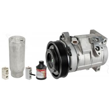 2002 Chrysler Voyager A/C Compressor and Component Kit Front and Rear Four Seasons 3144NK image 1 of 4