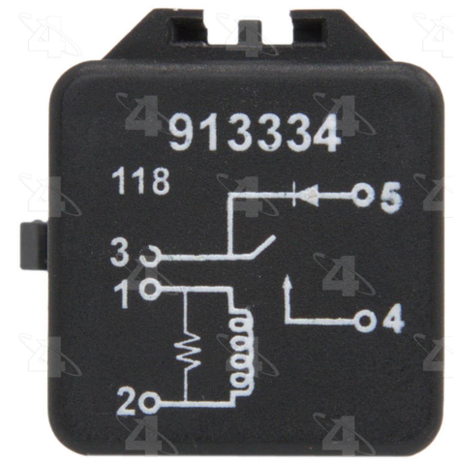 Four Seasons 36022 - Engine Cooling Fan Motor Relay Four Seasons 36022 Engine Cooling Fan Motor Relay product image 3 of 8