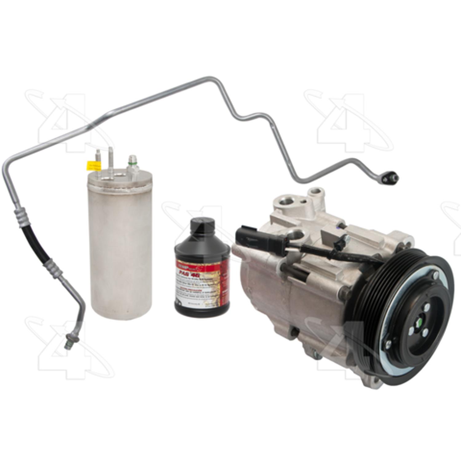 Four Seasons 3833NK - A/C Compressor and Component Kit Four Seasons 3833NK A/C Compressor and Component Kit product image 1 of 5