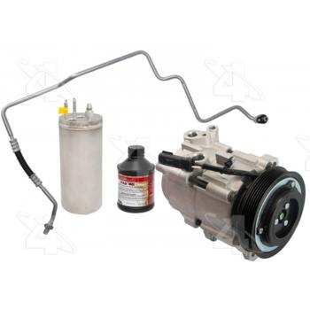 2007 Jeep Liberty A/C Compressor and Component Kit Four Seasons 3833NK image 1 of 4