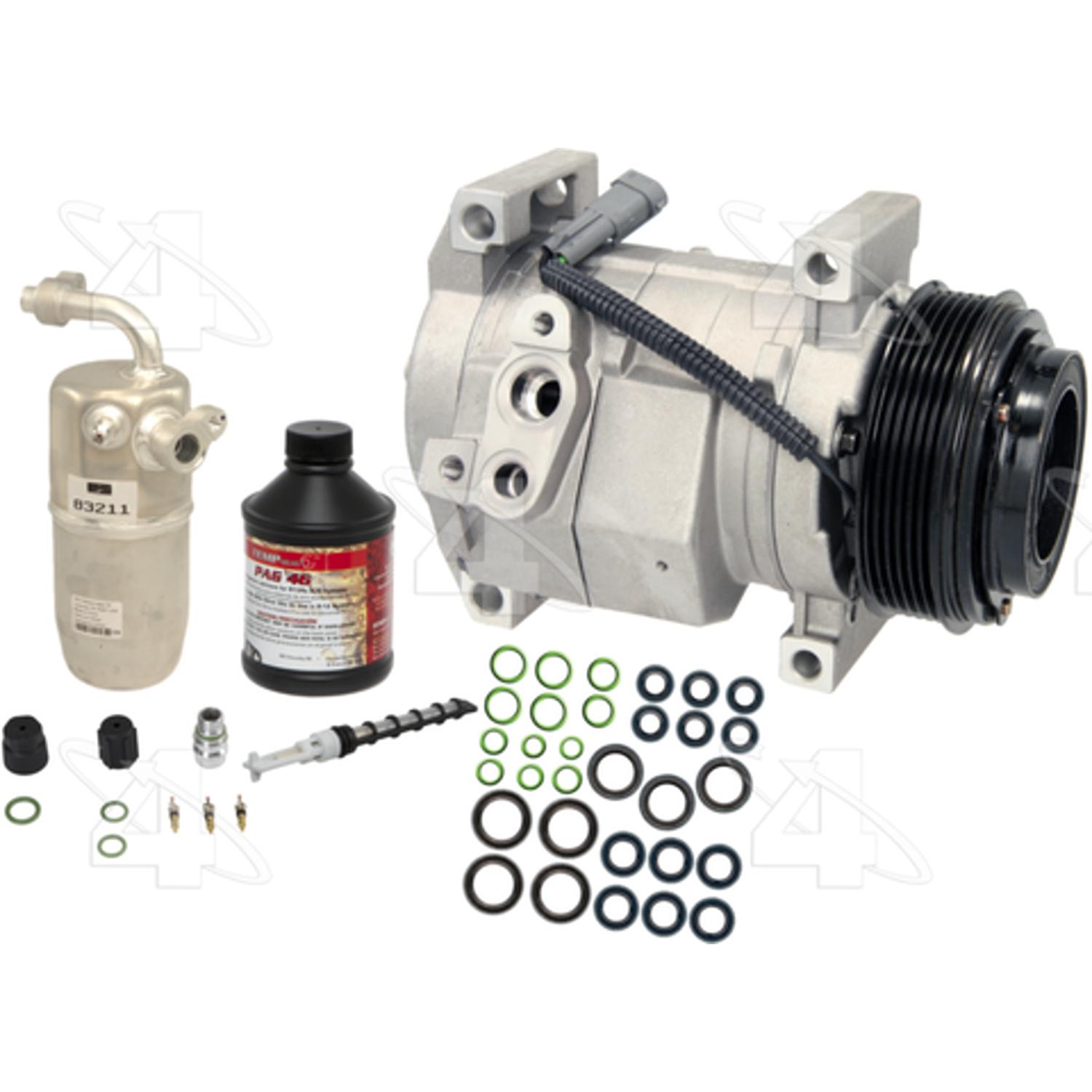 Four Seasons 3984NK - A/C Compressor and Component Kit Four Seasons 3984NK A/C Compressor and Component Kit product image 1 of 5