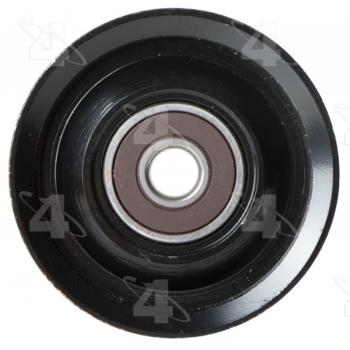 1992 Nissan NX Drive Belt Idler Pulley Air Conditioning Bracket Four Seasons 45002 image 3 of 4