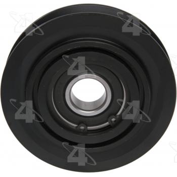 1996 Nissan Pickup Drive Belt Idler Pulley Air Conditioning Bracket Four Seasons 45007 image 3 of 4