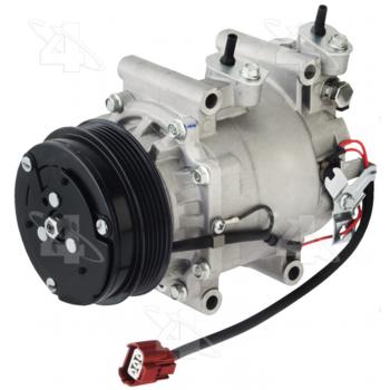 2008 Honda Fit A/C Compressor and Component Kit Four Seasons 4695NK image 2 of 4
