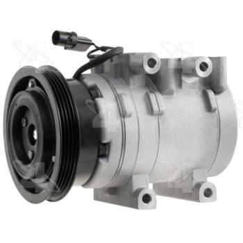 2001 Hyundai Elantra A/C Compressor and Component Kit Four Seasons 4858NK image 2 of 4