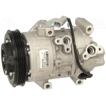 2007 Toyota Yaris A/C Compressor and Component Kit Four Seasons 4897NK image 2 of 4