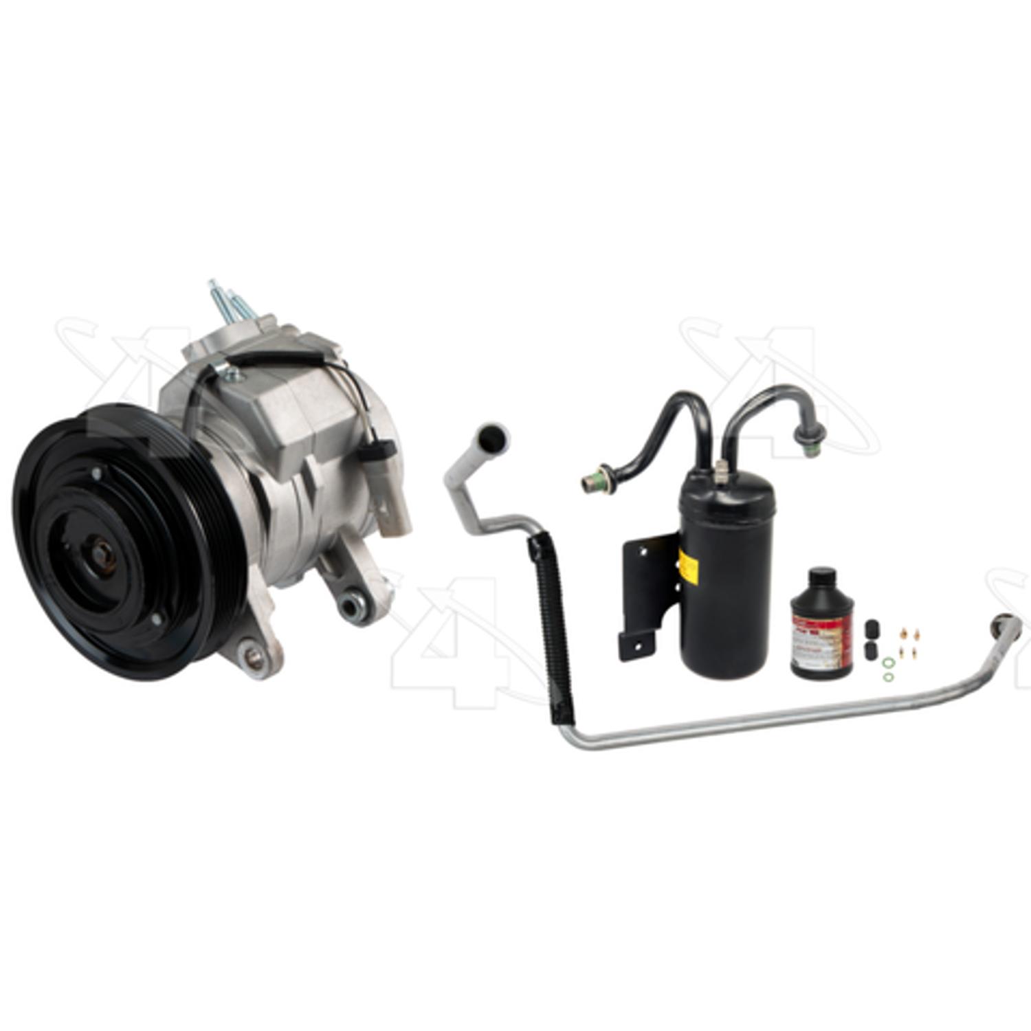 Four Seasons 4943NK - A/C Compressor and Component Kit Four Seasons 4943NK A/C Compressor and Component Kit product image 1 of 5