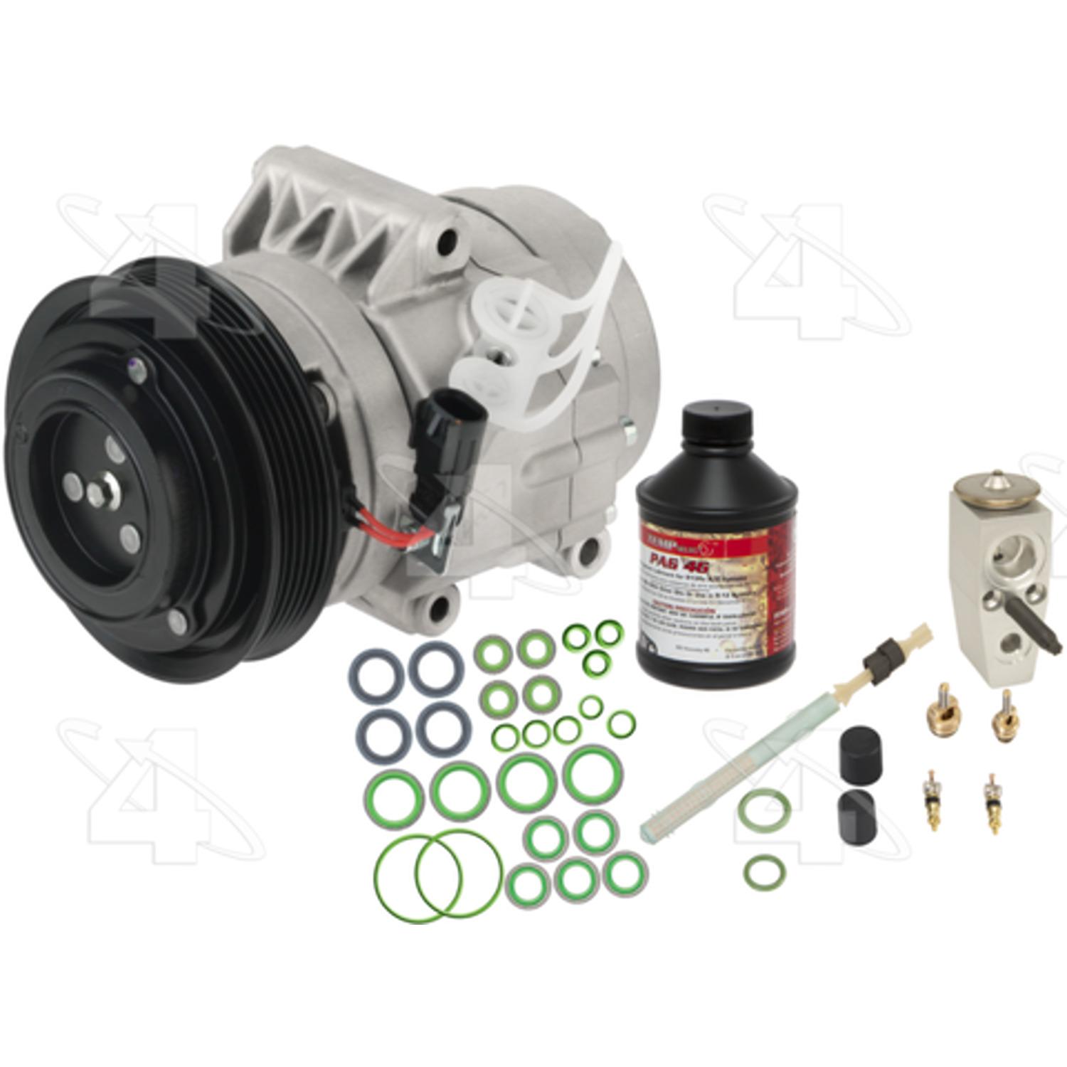 Four Seasons 4963NK - A/C Compressor and Component Kit Four Seasons 4963NK A/C Compressor and Component Kit product image 1 of 5
