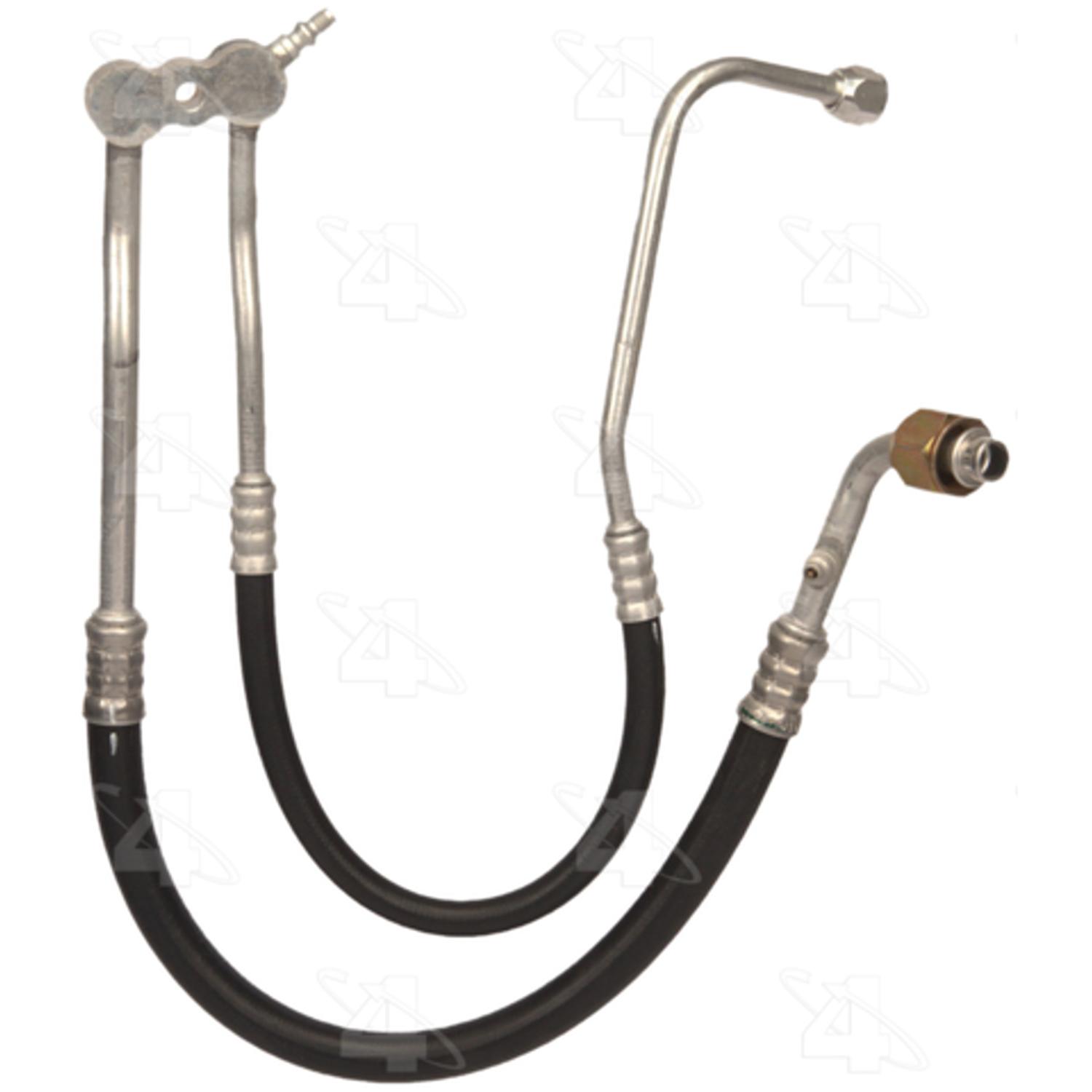 Four Seasons 55038 - A/C Refrigerant Discharge / Suction Hose Assembly Four Seasons 55038 A/C Manifold Hose Assembly product image 2 of 5