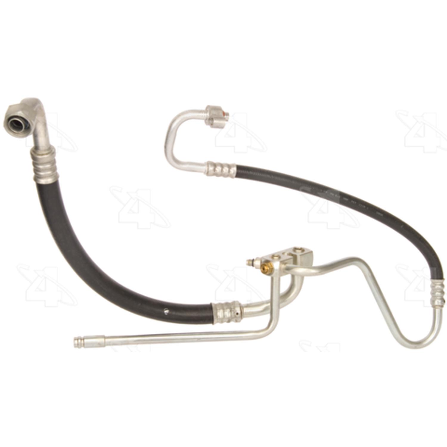 Four Seasons 55069 - A/C Refrigerant Discharge / Suction Hose Assembly Four Seasons 55069 A/C Manifold Hose Assembly product image 1 of 5