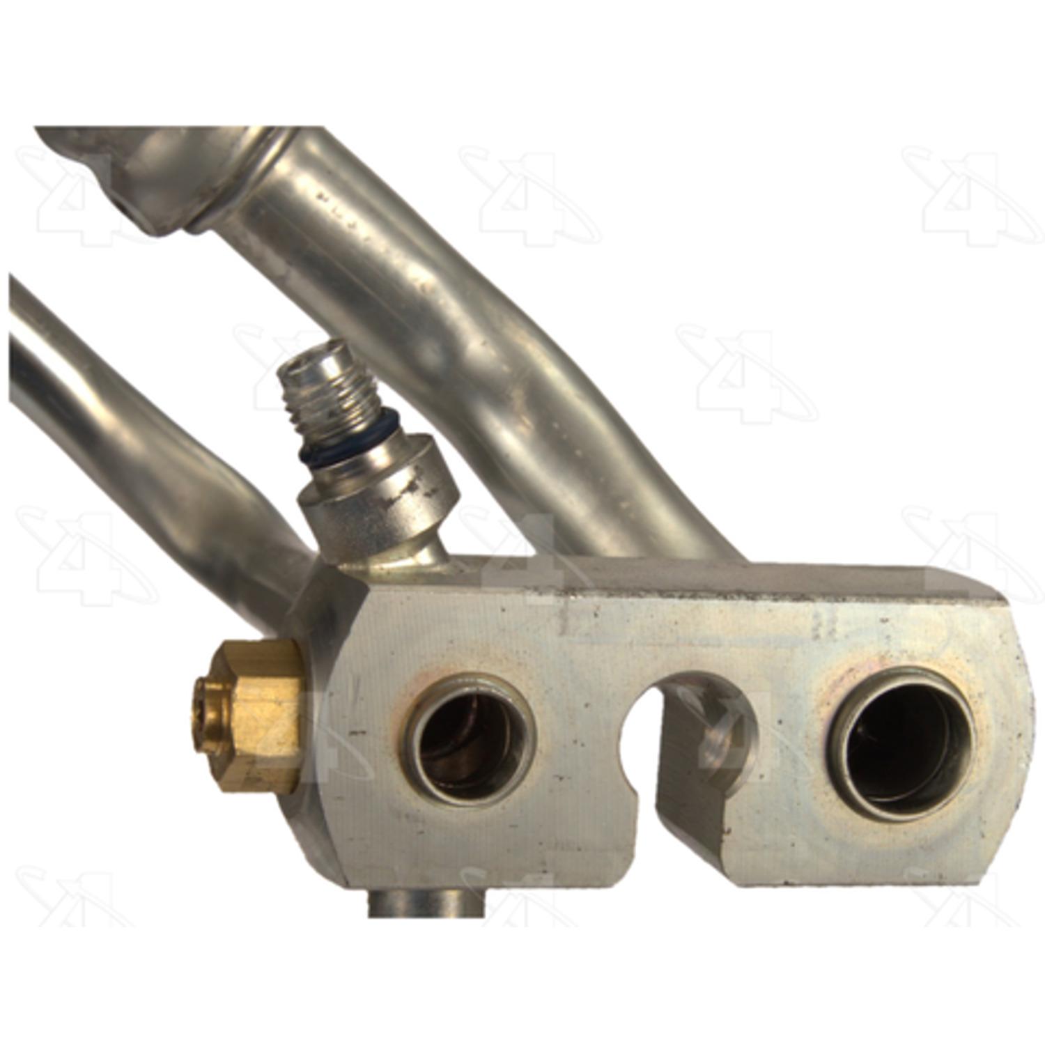 Four Seasons 55069 - A/C Refrigerant Discharge / Suction Hose Assembly Four Seasons 55069 A/C Manifold Hose Assembly product image 5 of 5