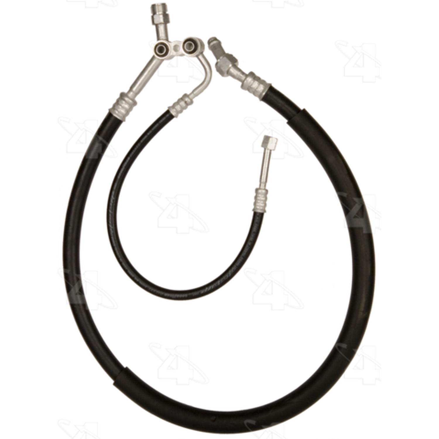 Four Seasons 55280 - A/C Refrigerant Discharge / Suction Hose Assembly Four Seasons 55280 A/C Manifold Hose Assembly product image 1 of 2