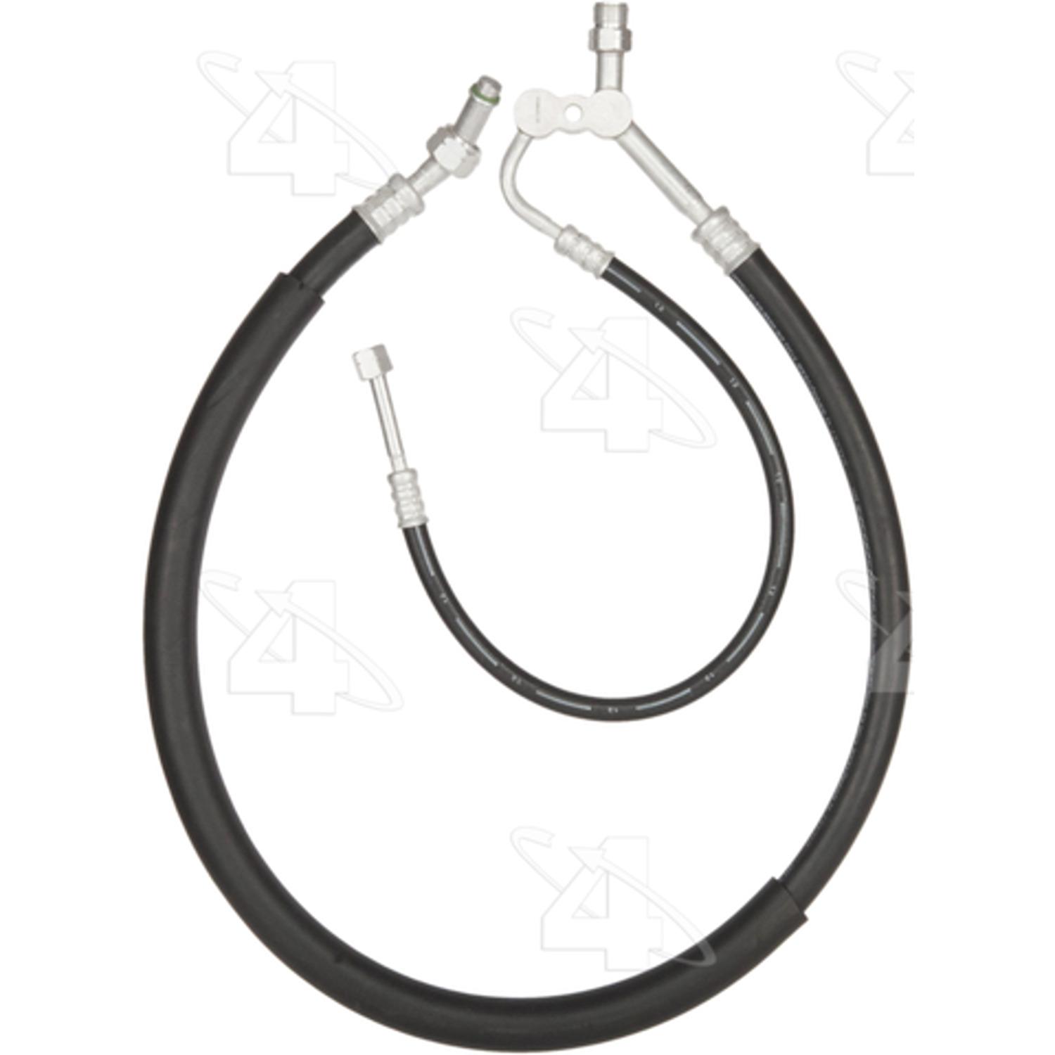 Four Seasons 55280 - A/C Refrigerant Discharge / Suction Hose Assembly Four Seasons 55280 A/C Manifold Hose Assembly product image 2 of 2
