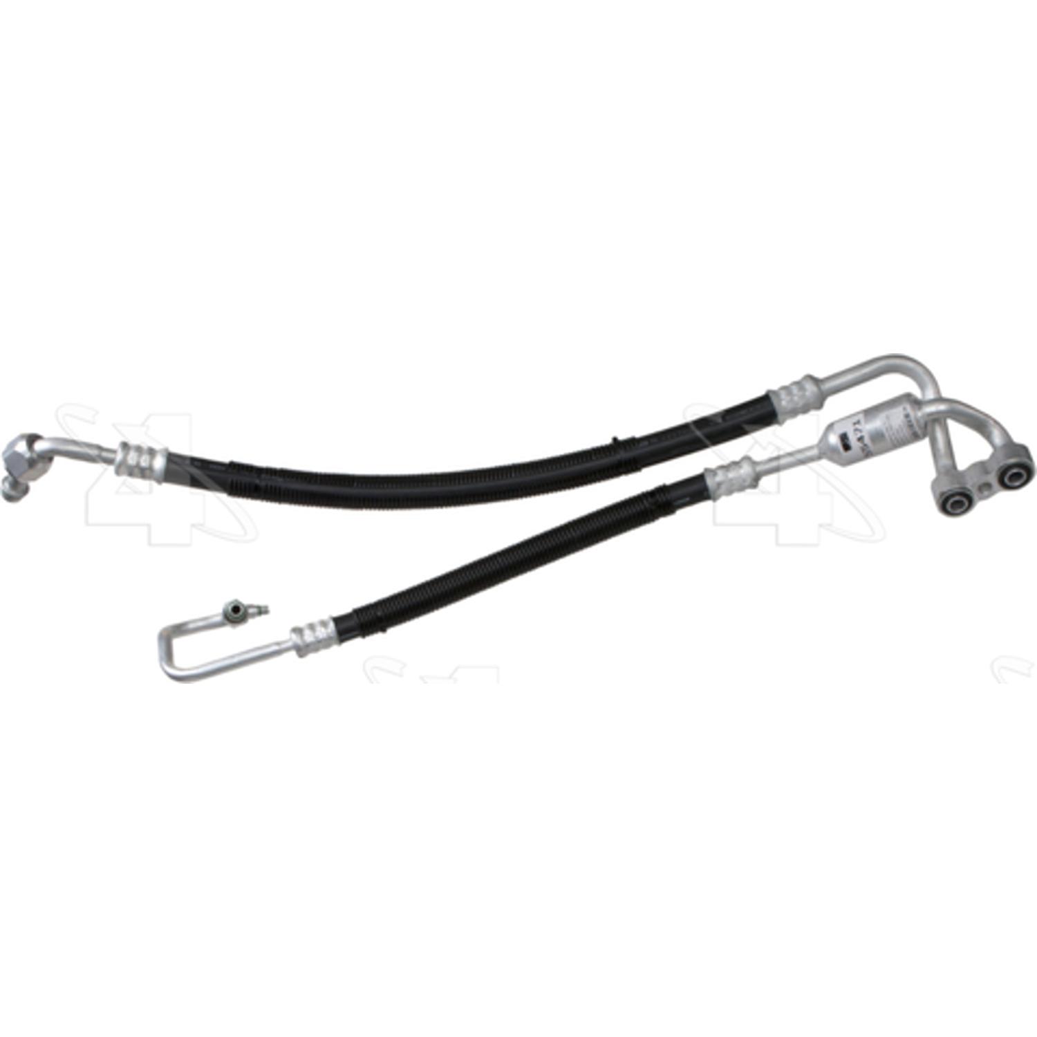 Four Seasons 55471 - A/C Refrigerant Discharge / Suction Hose Assembly Four Seasons 55471 A/C Manifold Hose Assembly product image 1 of 5