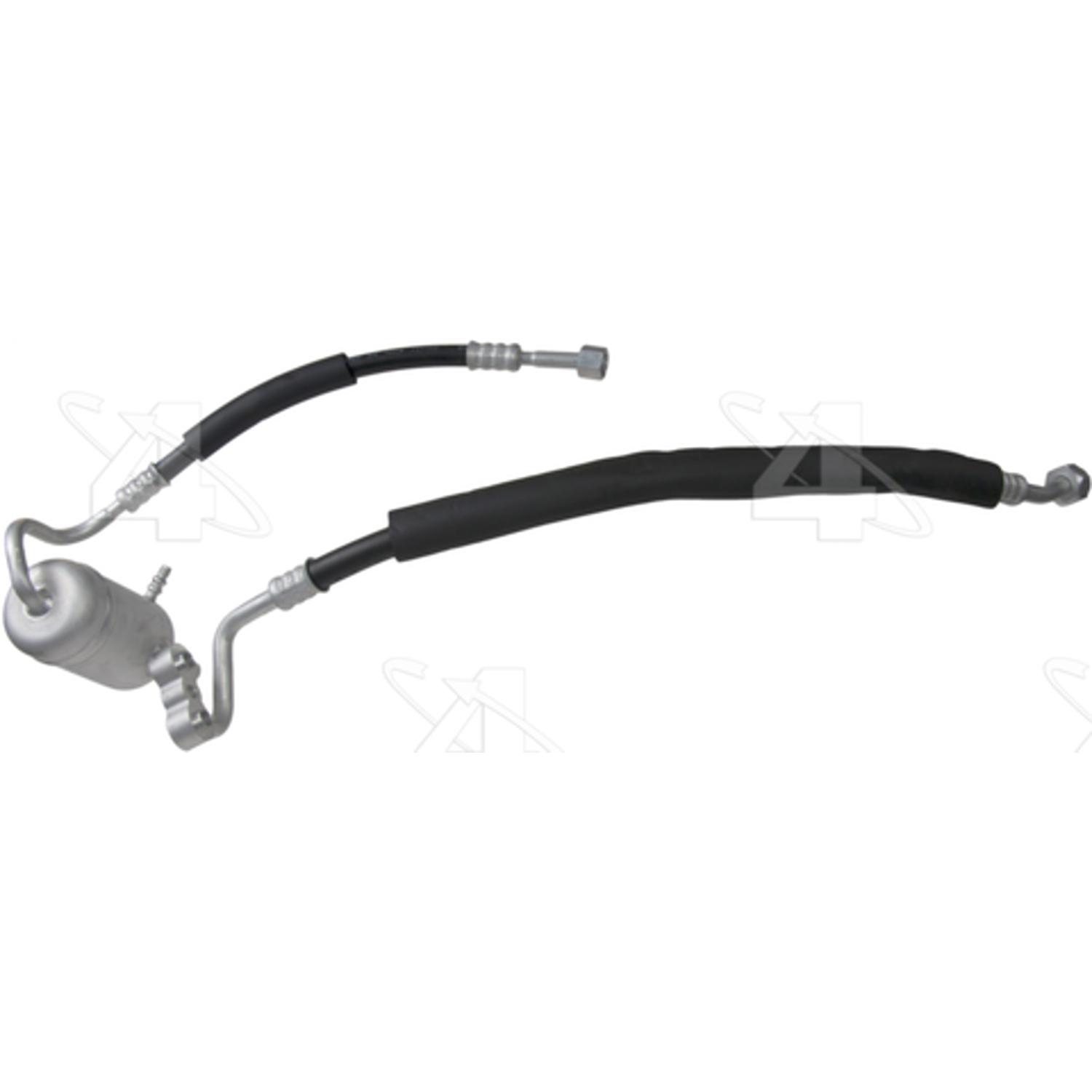 Four Seasons 55479 - A/C Refrigerant Discharge / Suction Hose Assembly Four Seasons 55479 A/C Manifold Hose Assembly product image 1 of 1