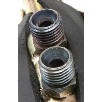 1989 Mercedes-Benz 300SEL A/C Refrigerant Discharge / Suction Hose Assembly Four Seasons 55583 image 2 of 4