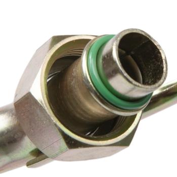 1989 Mercedes-Benz 300SEL A/C Refrigerant Discharge / Suction Hose Assembly Four Seasons 55583 image 3 of 4
