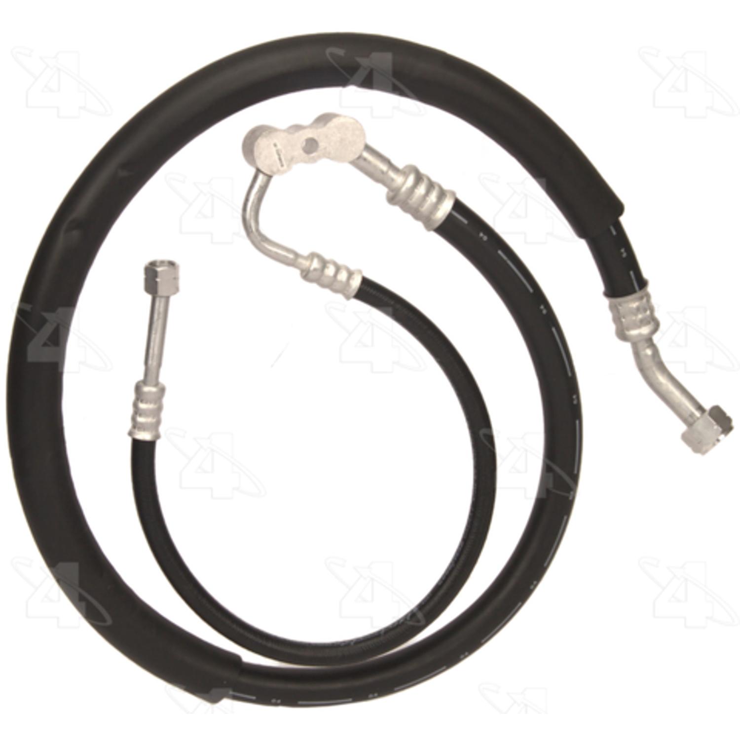 Four Seasons 55616 - A/C Refrigerant Discharge / Suction Hose Assembly Four Seasons 55616 A/C Manifold Hose Assembly product image 2 of 5