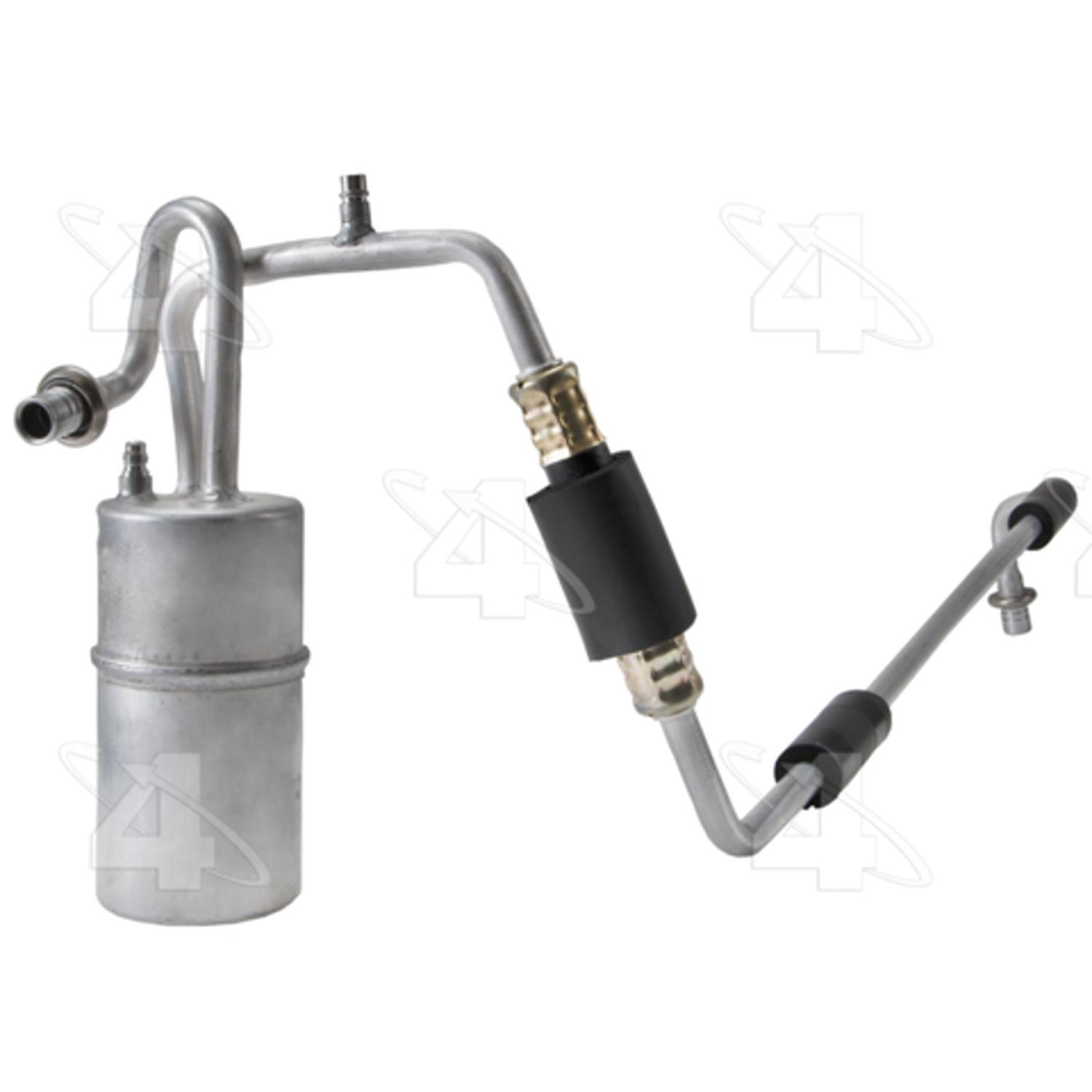 Four Seasons 55642 - A/C Refrigerant Suction Hose Four Seasons 55642 A/C Accumulator with Hose Assembly product image 1 of 2