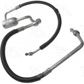 1988 Cadillac DeVille A/C Refrigerant Discharge / Suction Hose Assembly Four Seasons 55749 image 1 of 4