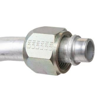 1988 Cadillac DeVille A/C Refrigerant Discharge / Suction Hose Assembly Four Seasons 55749 image 3 of 4