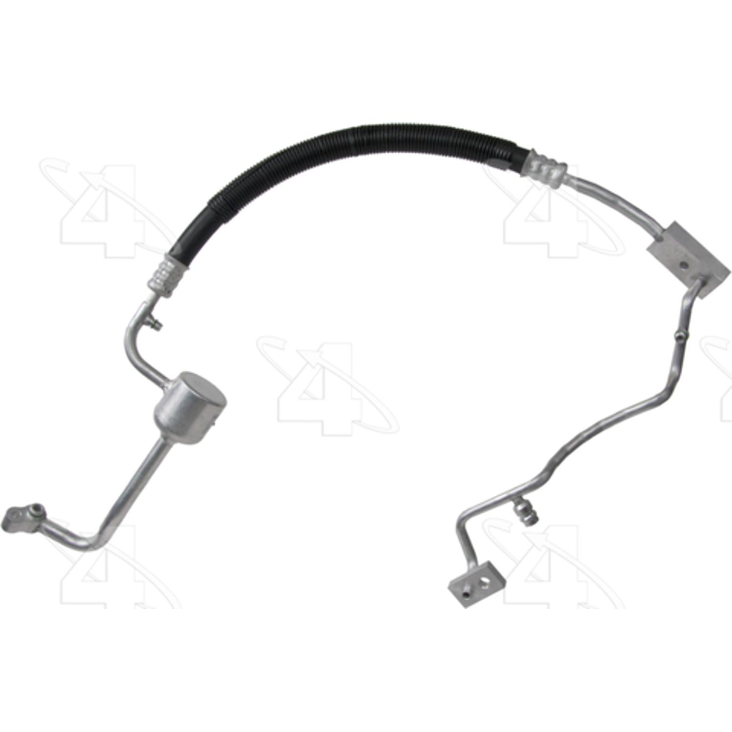 Four Seasons 55754 - A/C Refrigerant Discharge Hose Four Seasons 55754 A/C Discharge and Liquid Line product image 1 of 1