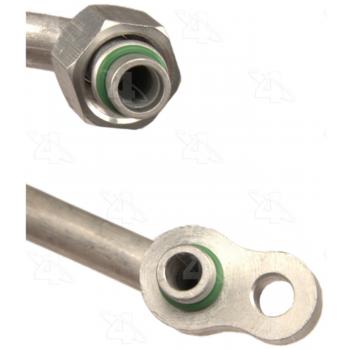 1996 Kia Sephia A/C Refrigerant Discharge Hose Four Seasons 55804 image 3 of 3