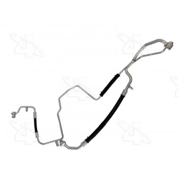 2015 Jeep Wrangler A/C Suction and Liquid Line Hose Assembly Four Seasons 55898 image 2 of 4
