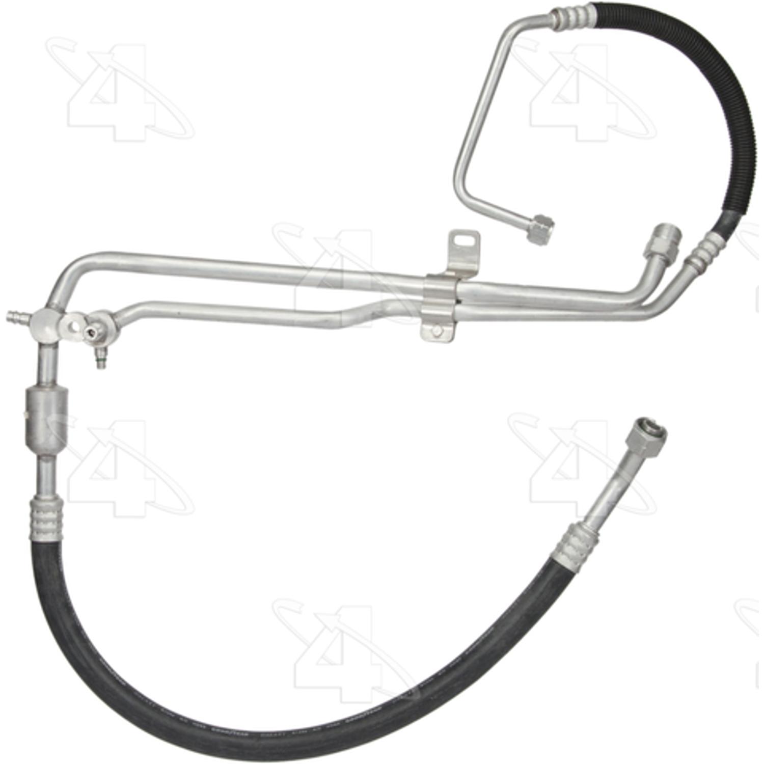 Four Seasons 55910 - A/C Refrigerant Discharge / Suction Hose Assembly Four Seasons 55910 A/C Manifold Hose Assembly product image 2 of 2