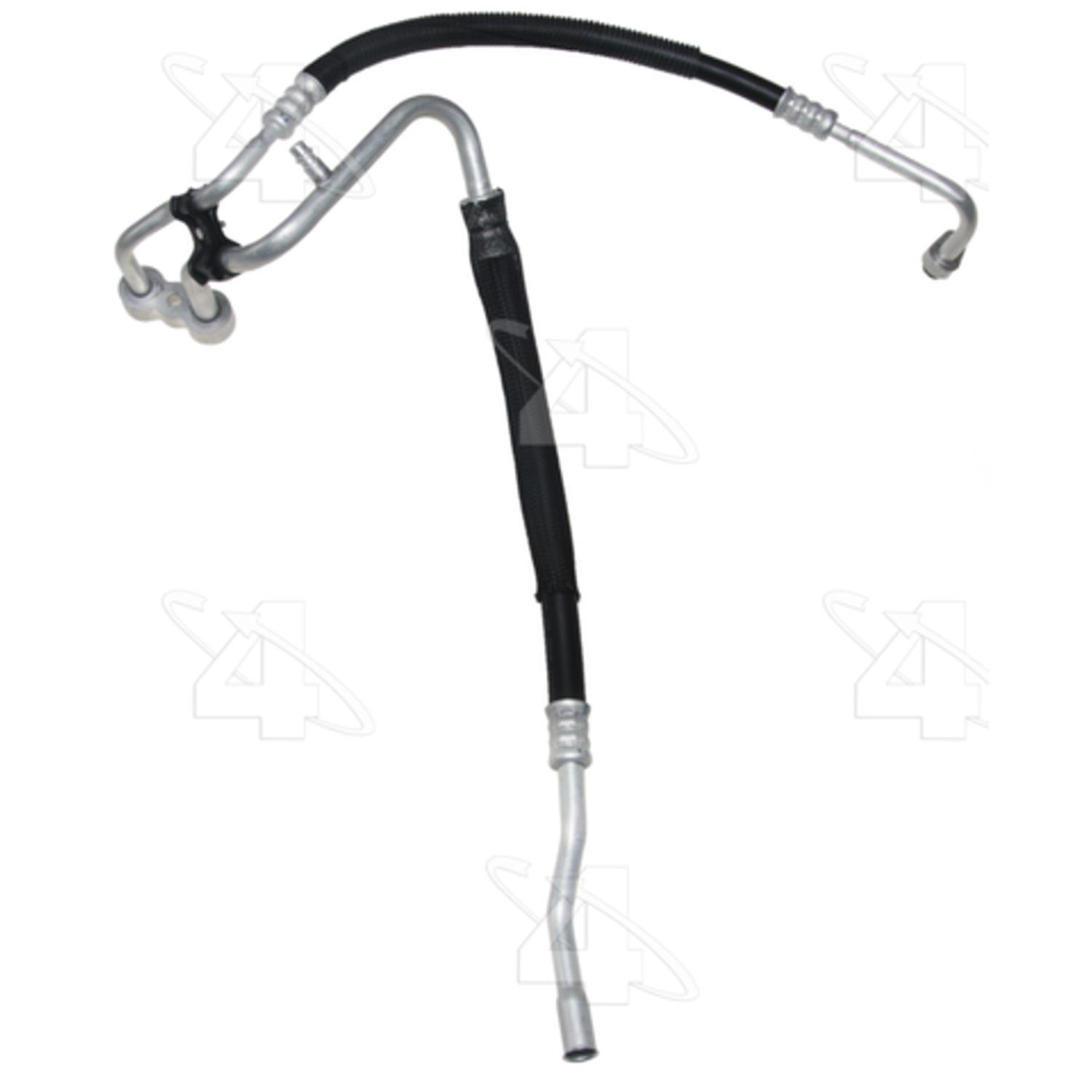Four Seasons 55960 - A/C Refrigerant Discharge / Suction Hose Assembly Four Seasons 55960 A/C Manifold Hose Assembly product image 1 of 6