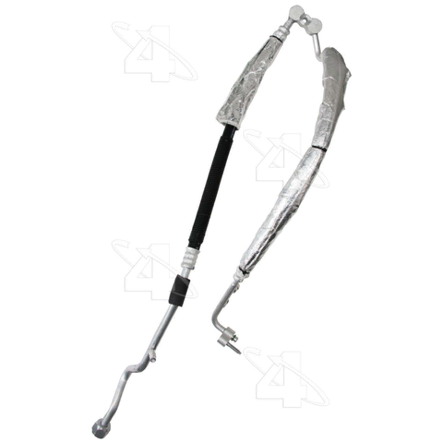 Four Seasons 56019 - A/C Refrigerant Discharge / Suction Hose Assembly Four Seasons 56019 A/C Manifold Hose Assembly product image 3 of 3