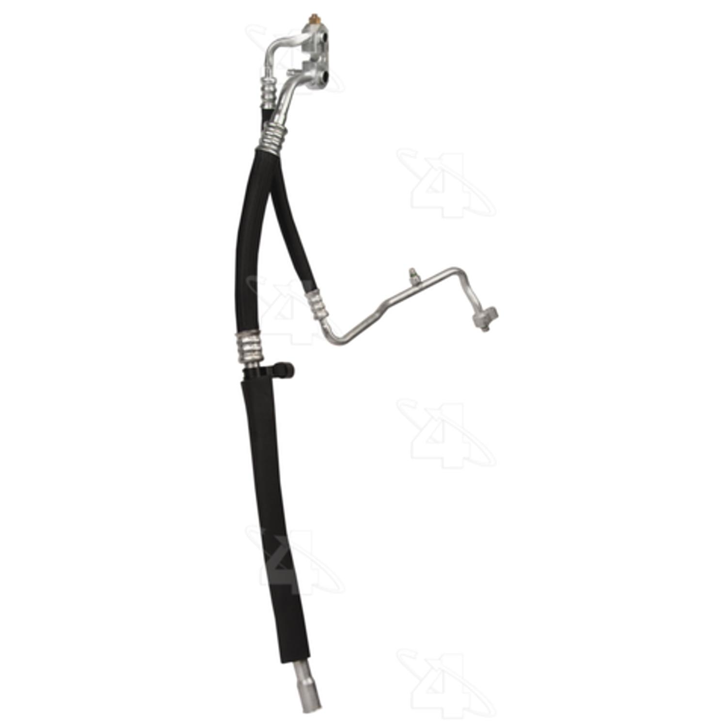 Four Seasons 56057 - A/C Refrigerant Discharge / Suction Hose Assembly Four Seasons 56057 A/C Manifold Hose Assembly product image 1 of 2