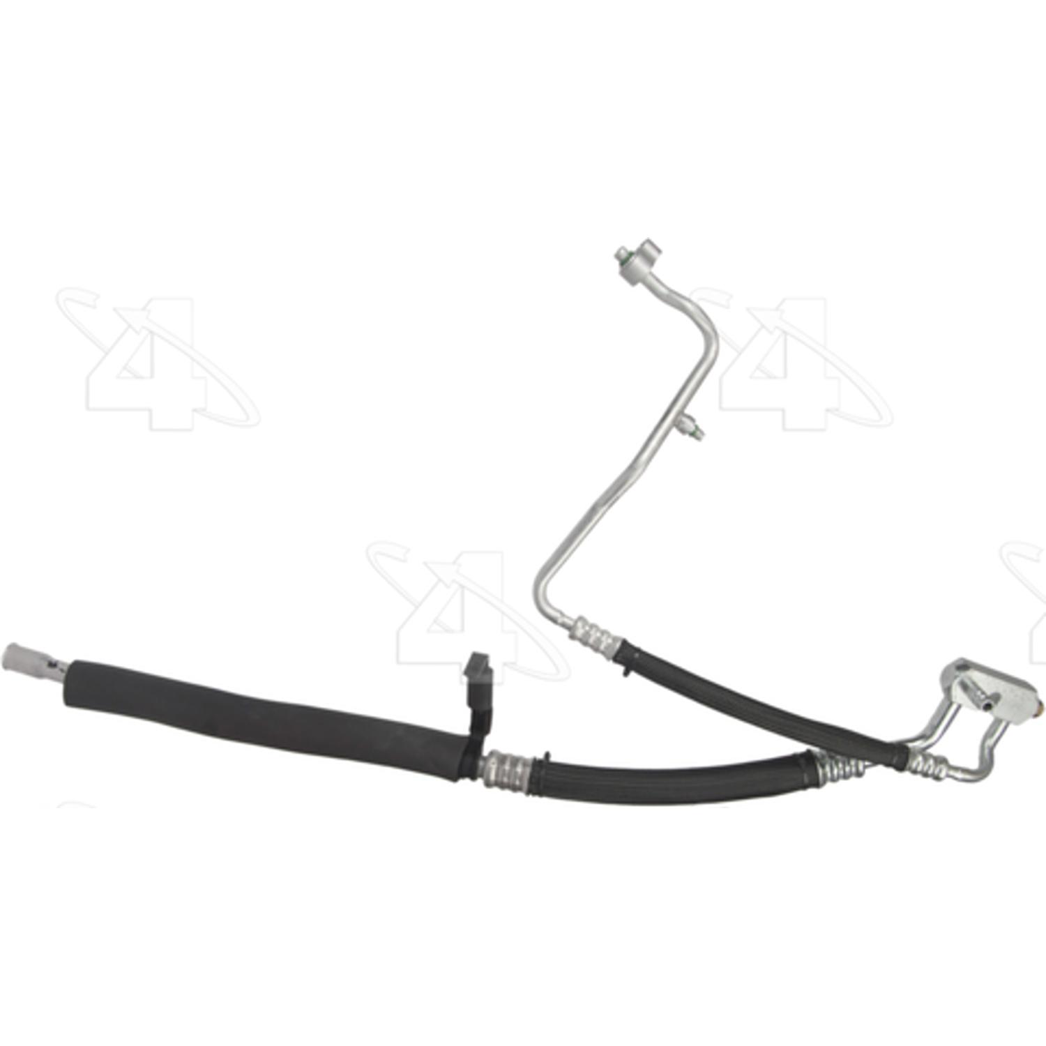 Four Seasons 56057 - A/C Refrigerant Discharge / Suction Hose Assembly Four Seasons 56057 A/C Manifold Hose Assembly product image 2 of 2