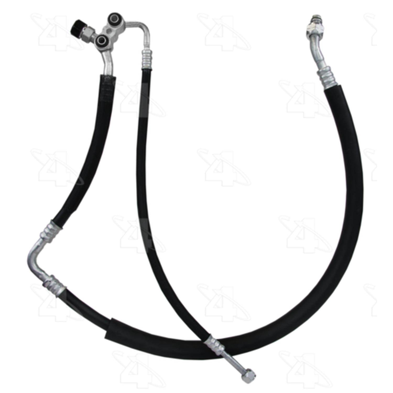 Four Seasons 56083 - A/C Refrigerant Discharge / Suction Hose Assembly Four Seasons 56083 A/C Manifold Hose Assembly product image 1 of 5