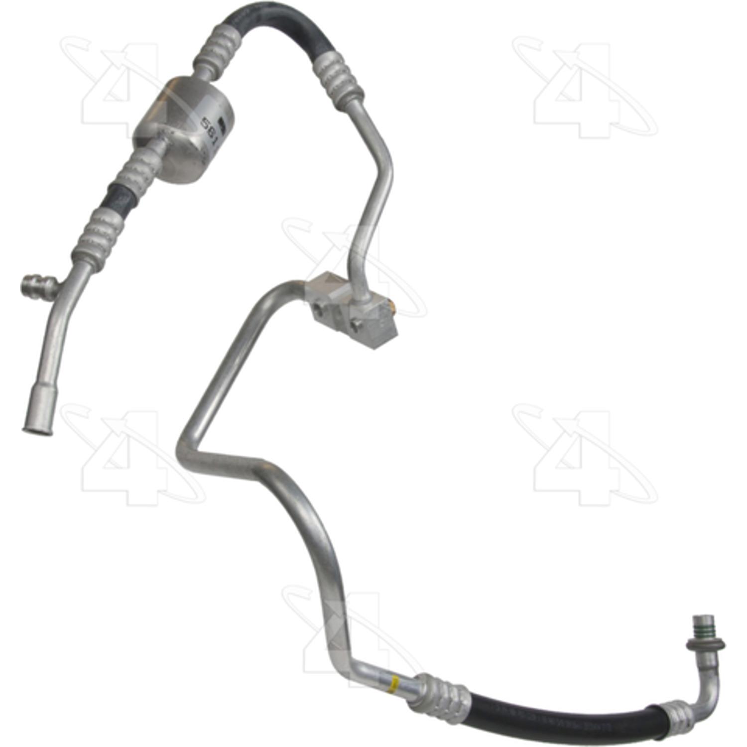 Four Seasons 56116 - A/C Refrigerant Discharge / Suction Hose Assembly Four Seasons 56116 A/C Manifold Hose Assembly product image 1 of 1