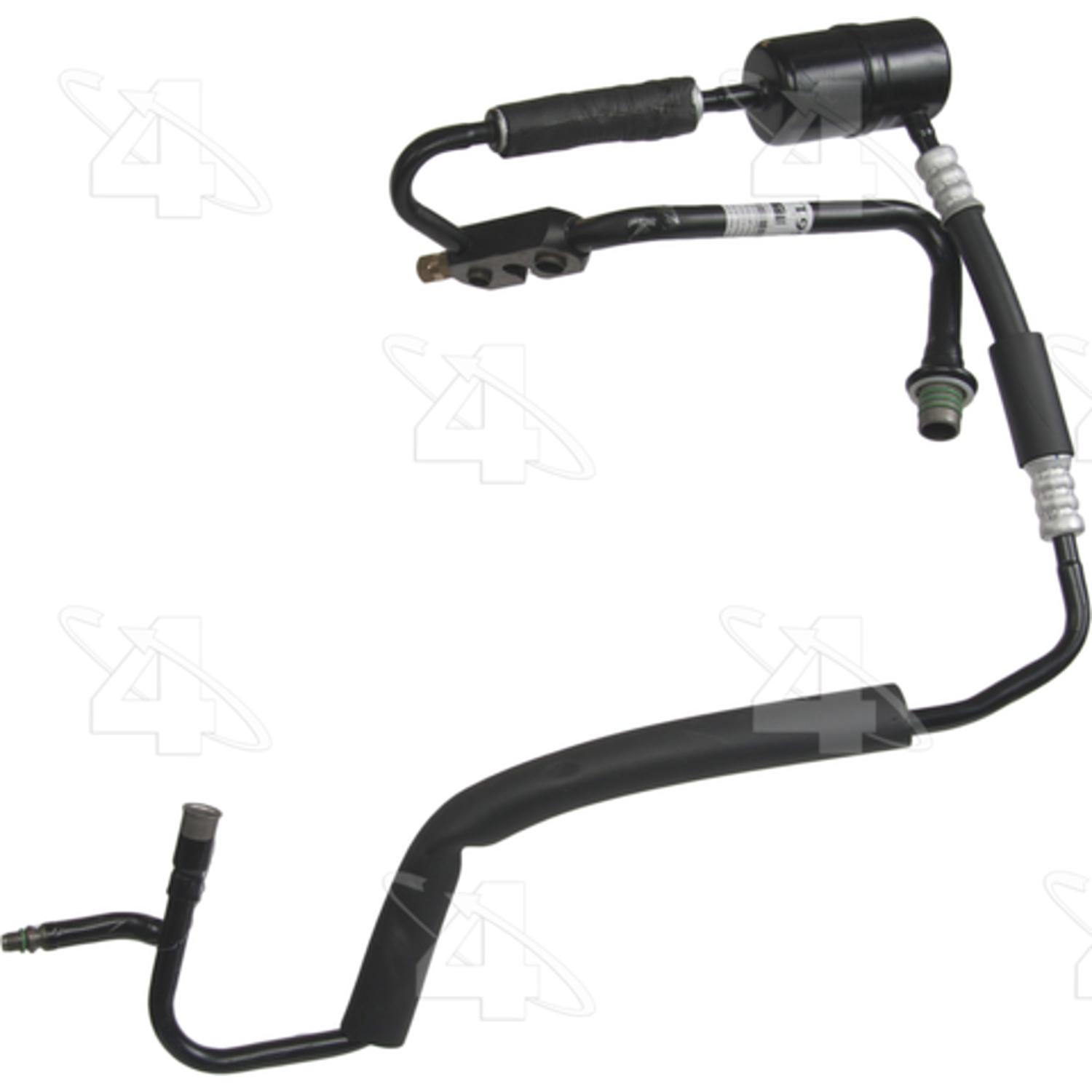 Four Seasons 56117 - A/C Refrigerant Discharge / Suction Hose Assembly Four Seasons 56117 A/C Manifold Hose Assembly product image 1 of 1