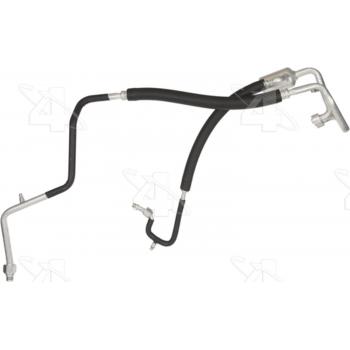 1991 Oldsmobile 98 A/C Refrigerant Discharge / Suction Hose Assembly Four Seasons 56146 image 2 of 3