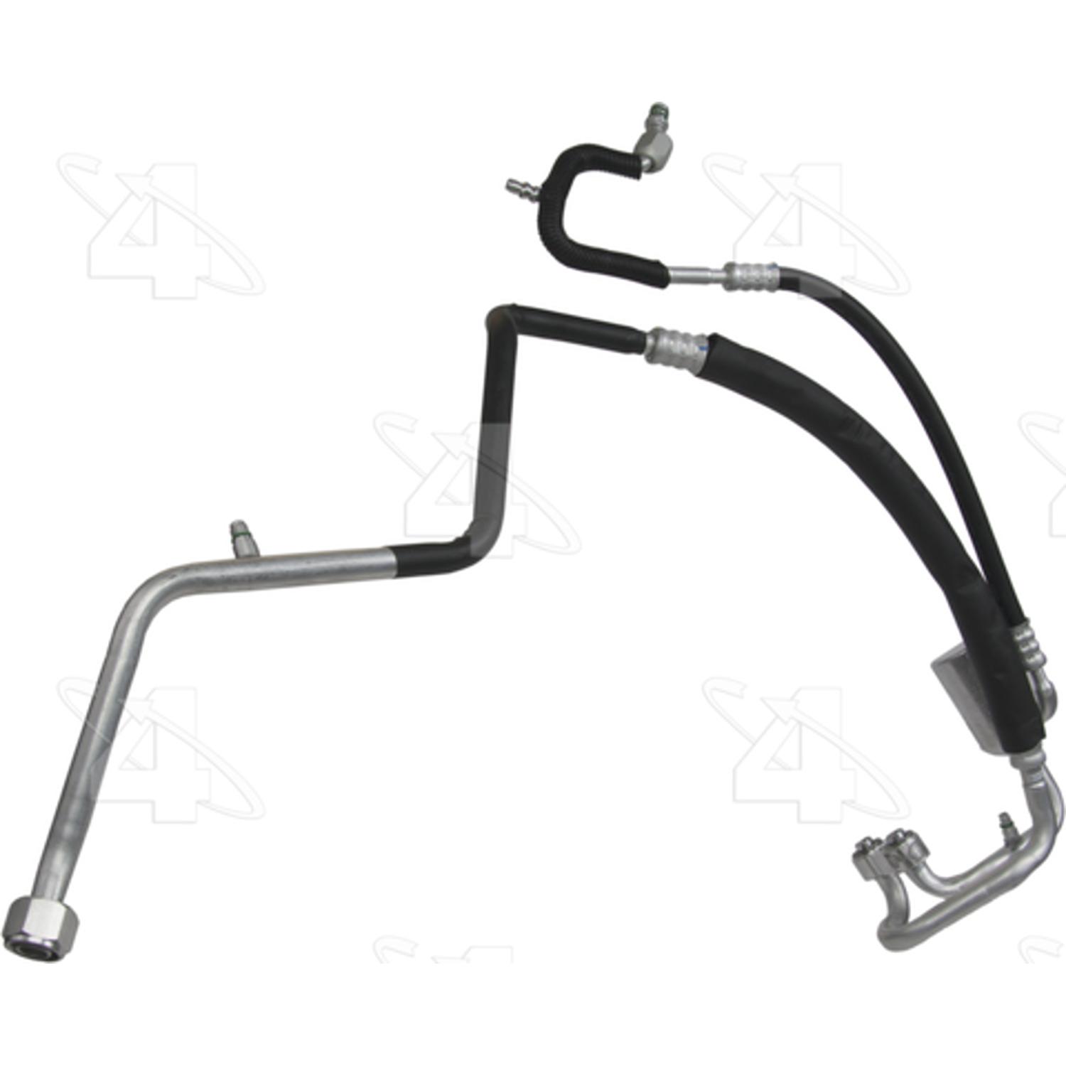 Four Seasons 56148 - A/C Refrigerant Discharge / Suction Hose Assembly Four Seasons 56148 A/C Manifold Hose Assembly product image 1 of 1