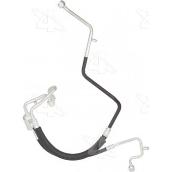 1994 Oldsmobile 88 A/C Refrigerant Discharge / Suction Hose Assembly Four Seasons 56158 image 2 of 2