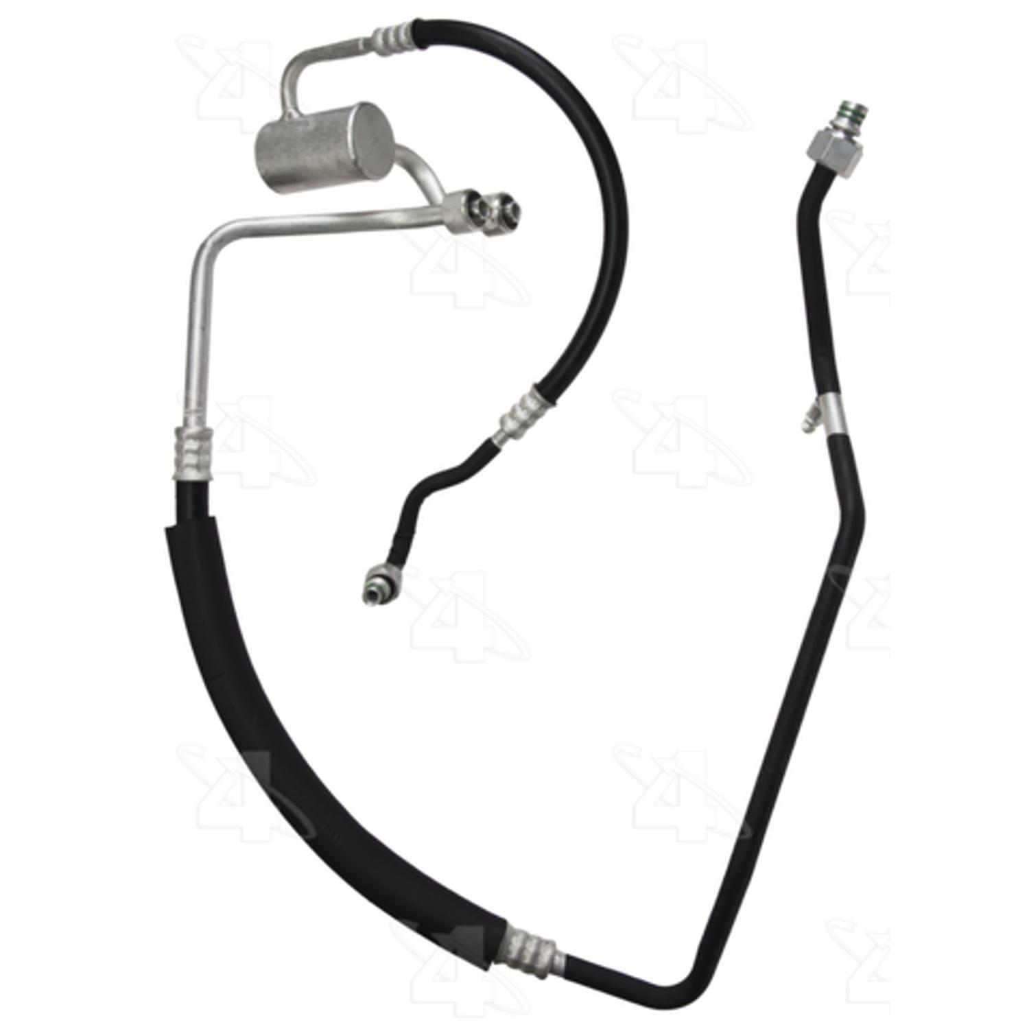 Four Seasons 56162 - A/C Refrigerant Discharge / Suction Hose Assembly Four Seasons 56162 A/C Manifold Hose Assembly product image 1 of 1