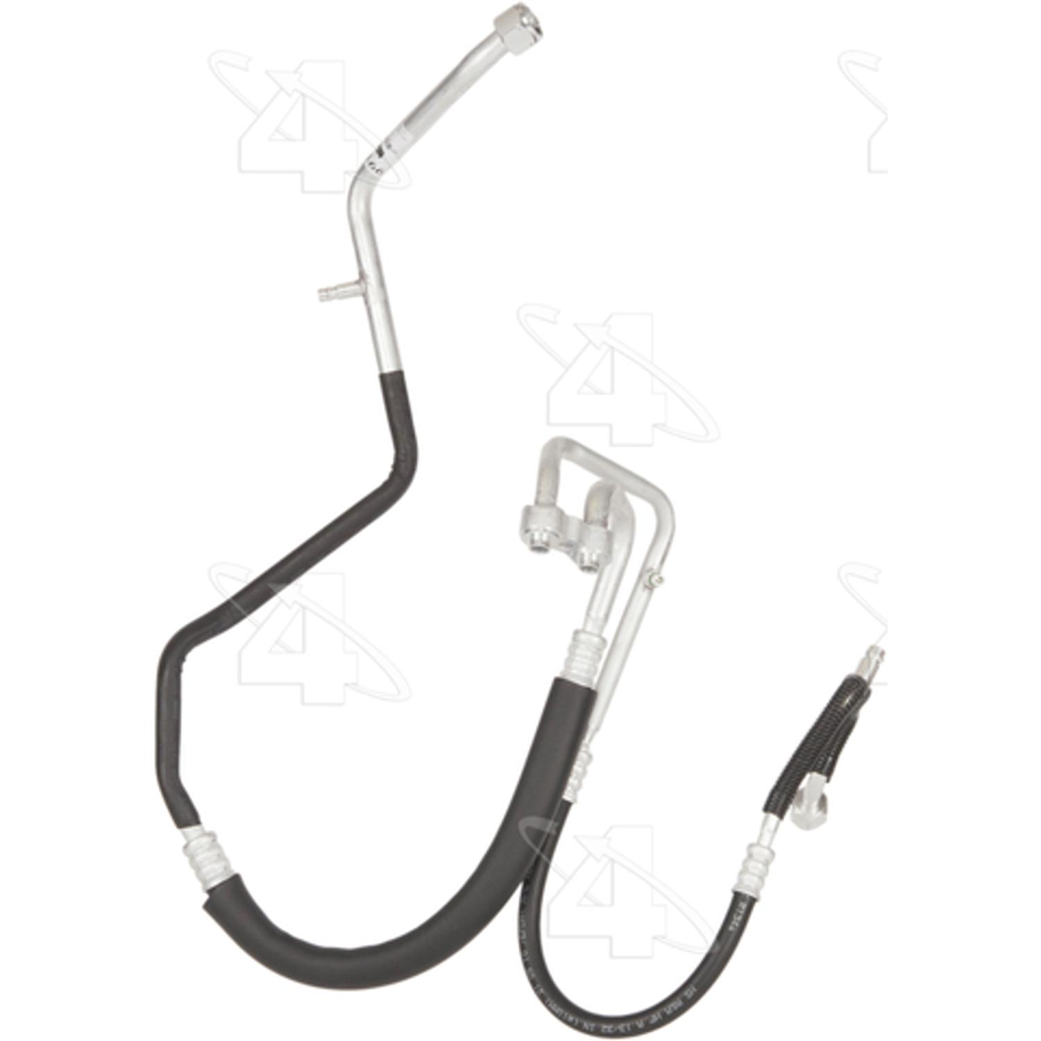 Four Seasons 56166 - A/C Refrigerant Discharge / Suction Hose Assembly Four Seasons 56166 A/C Manifold Hose Assembly product image 2 of 2