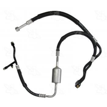 1998 Ford F-250 A/C Refrigerant Discharge / Suction Hose Assembly Four Seasons 56206 image 1 of 1