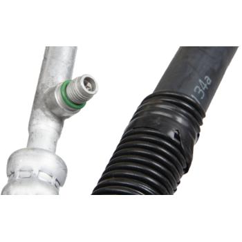 1989 Buick Skyhawk A/C Refrigerant Discharge / Suction Hose Assembly Four Seasons 56208 image 3 of 4