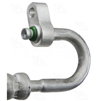 2010 Hyundai Sonata A/C Suction and Liquid Line Hose Assembly Four Seasons 56244 image 3 of 4