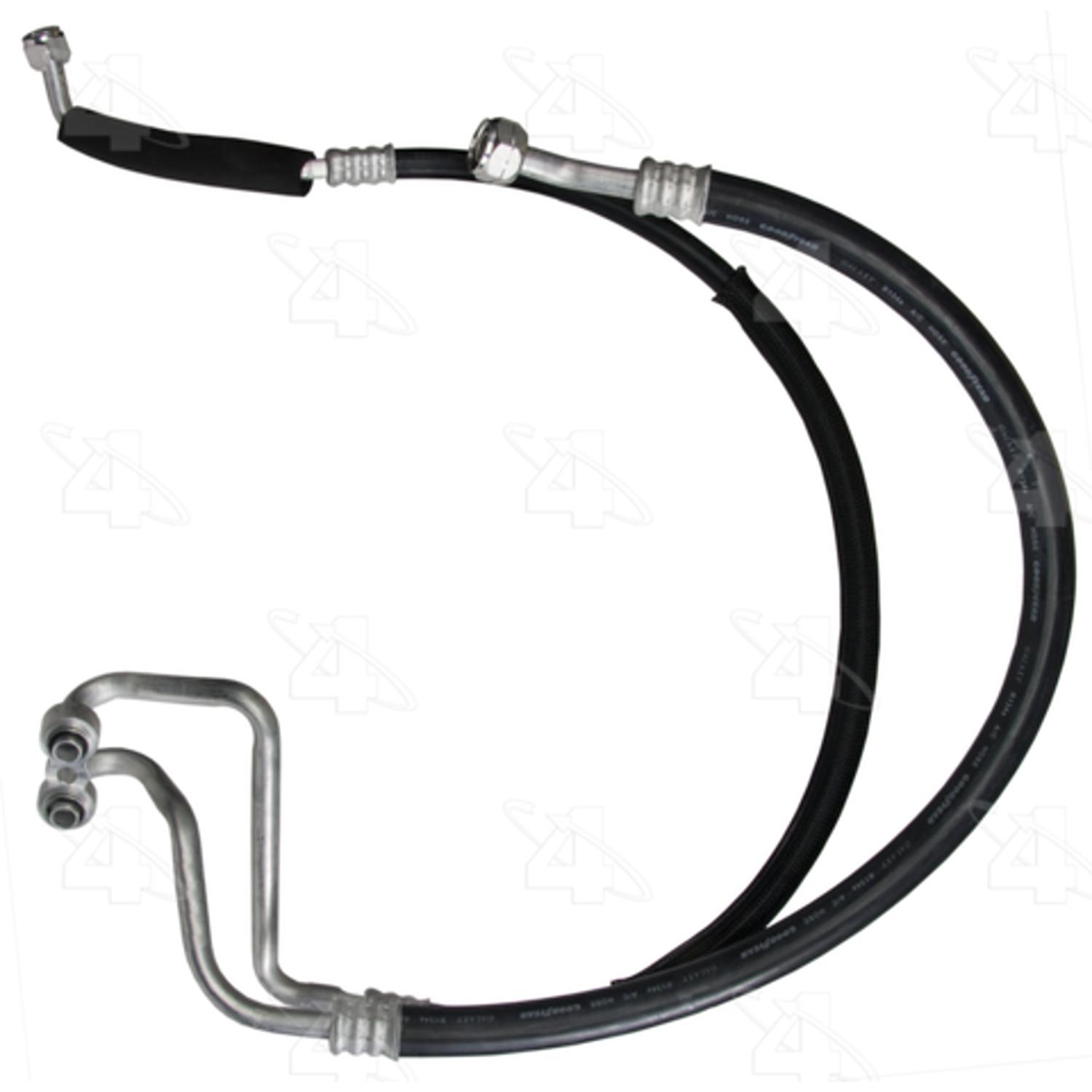 Four Seasons 56250 - A/C Refrigerant Discharge / Suction Hose Assembly Four Seasons 56250 A/C Manifold Hose Assembly product image 1 of 1