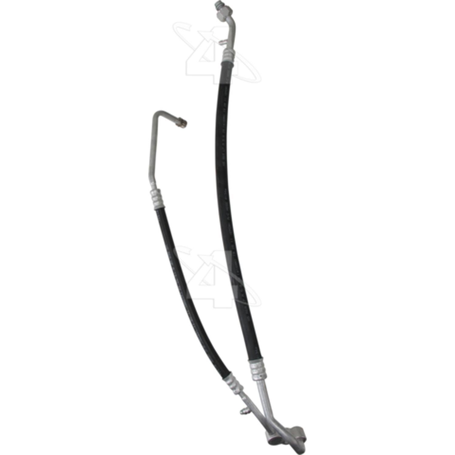 Four Seasons 56252 - A/C Refrigerant Discharge / Suction Hose Assembly Four Seasons 56252 A/C Manifold Hose Assembly product image 1 of 3