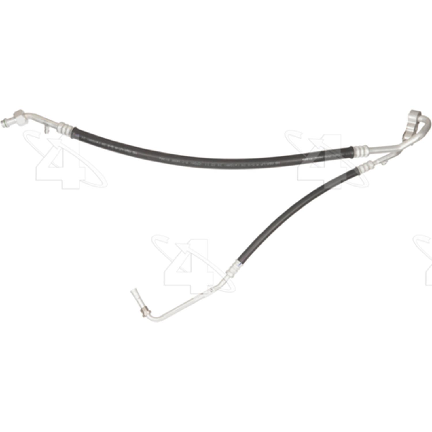 Four Seasons 56252 - A/C Refrigerant Discharge / Suction Hose Assembly Four Seasons 56252 A/C Manifold Hose Assembly product image 2 of 3