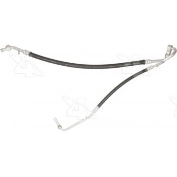 1990 GMC C3500 A/C Refrigerant Discharge / Suction Hose Assembly Four Seasons 56252 image 2 of 3