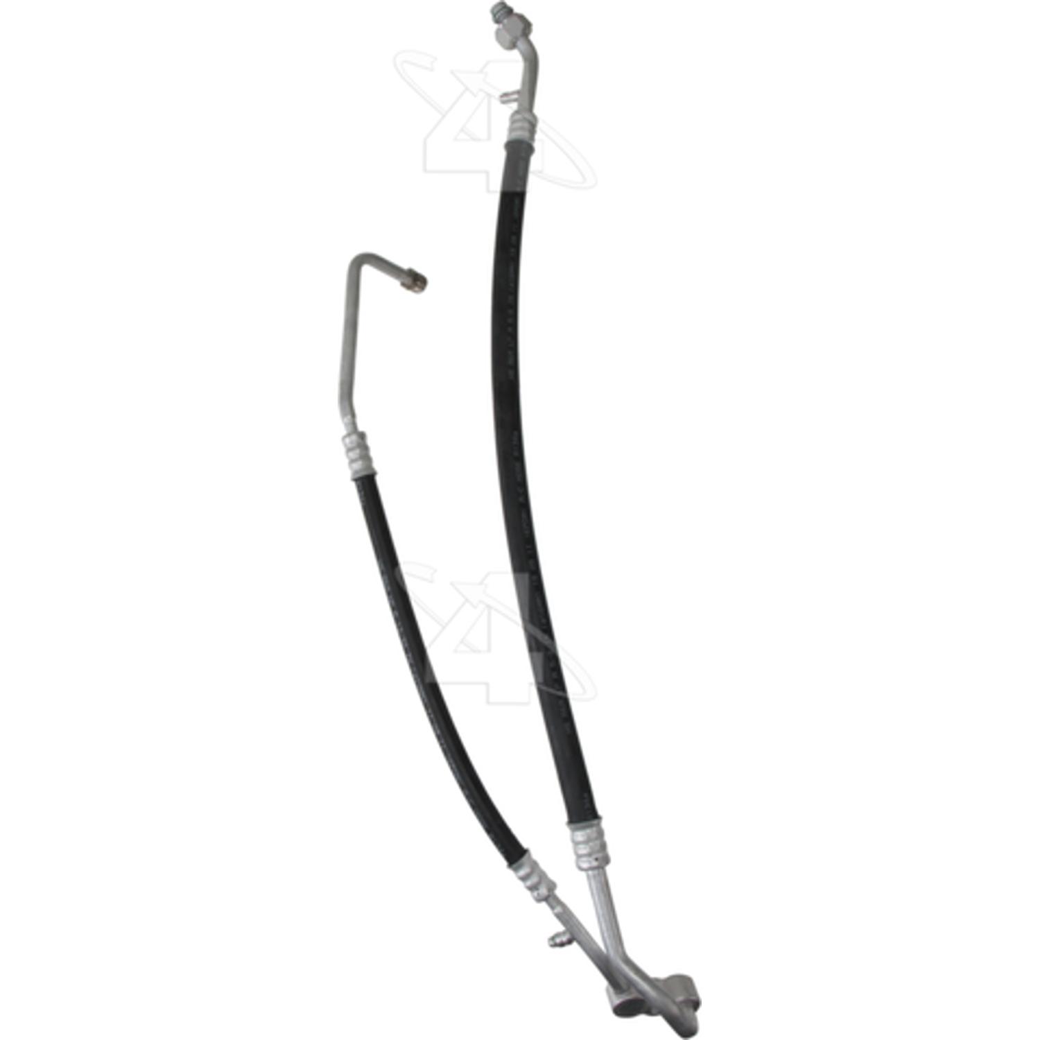 Four Seasons 56252 - A/C Refrigerant Discharge / Suction Hose Assembly Four Seasons 56252 A/C Manifold Hose Assembly product image 3 of 3