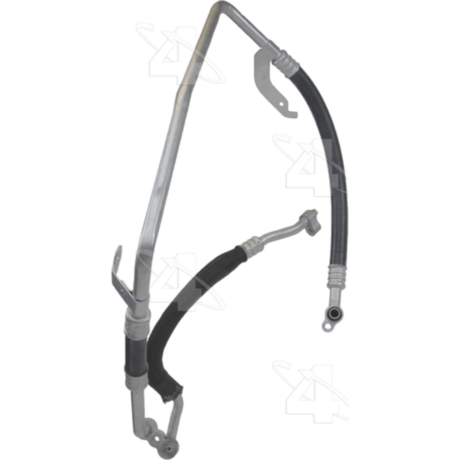 Four Seasons 56306 - A/C Refrigerant Discharge / Suction Hose Assembly Four Seasons 56306 A/C Manifold Hose Assembly product image 2 of 2